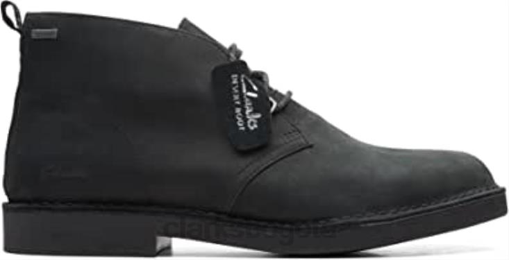 Clarks 0DX8L547 botines clarks desert bt 2 gtx hombre negros hombres negro