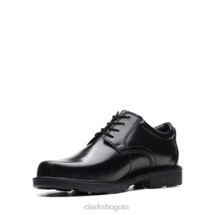 Clarks 0DX8L5472 cuero negro clarks kerton encaje cuero negro hombres cuero negro