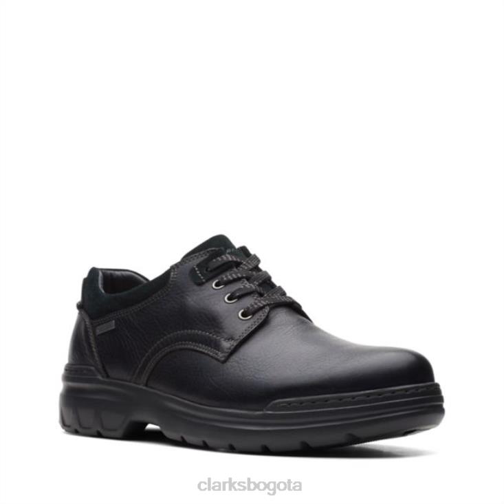 Clarks 0DX8L5473 clarks cuero negro rockie2 lo gtx cuero negro hombres cuero negro