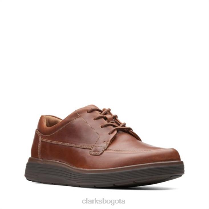 Clarks 0DX8L5479 un abode easy cuero tostado oscuro clarks cuero tostado oscuro hombres cuero bronceado oscuro