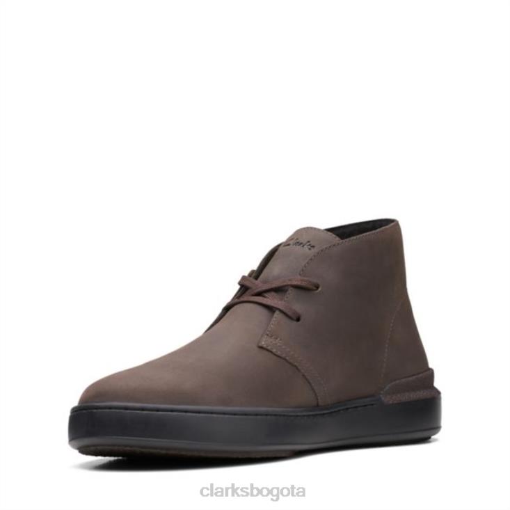 Clarks 0DX8L5488 Bota safari Clarks Court Lite marrón oscuro marrón oscuro hombres marron oscuro