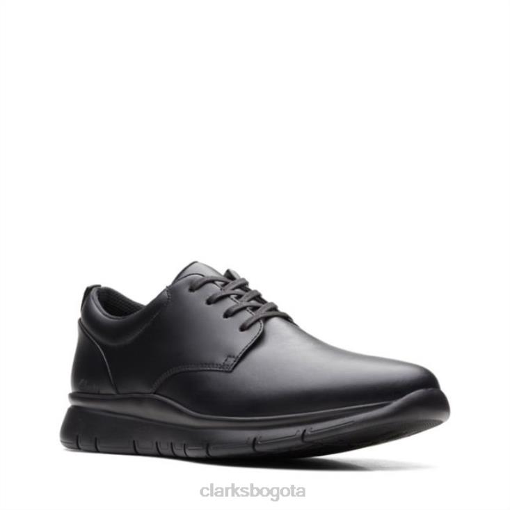 Clarks 0DX8L5489 clarks cuero negro lt corbata cuero negro hombres cuero negro