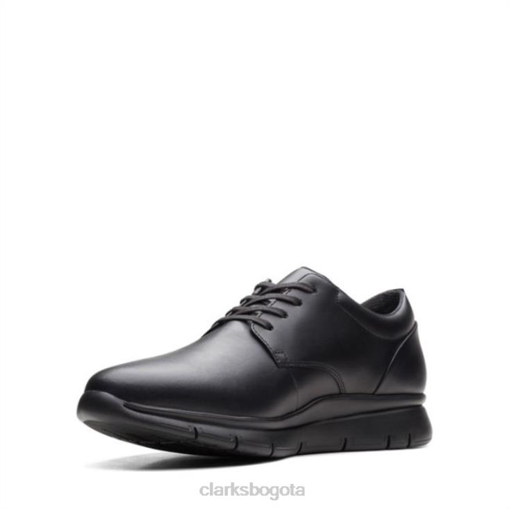 Clarks 0DX8L5489 clarks cuero negro lt corbata cuero negro hombres cuero negro