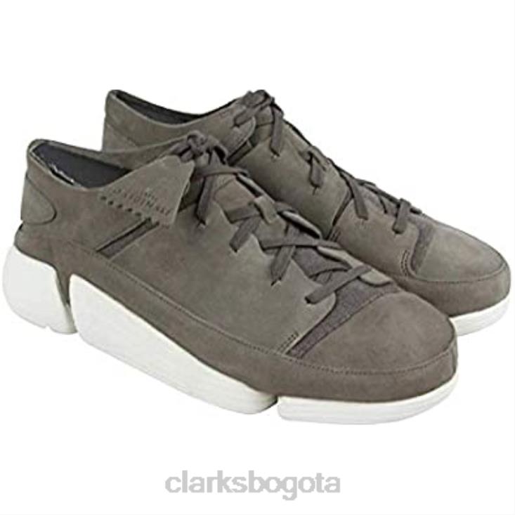 Clarks 0DX8L549 zapato trigenic evo hombre clarks gamuza gris hombres gamuza gris