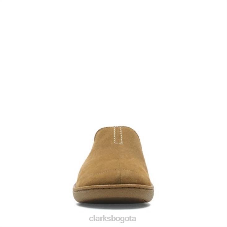 Clarks 0DX8L5503 inicio mocc ante tostado clarks ante tostado hombres gamuza color canela