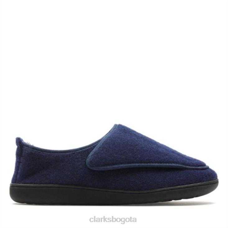 Clarks 0DX8L5504 azul marino clarks king riptape azul marino hombres Armada