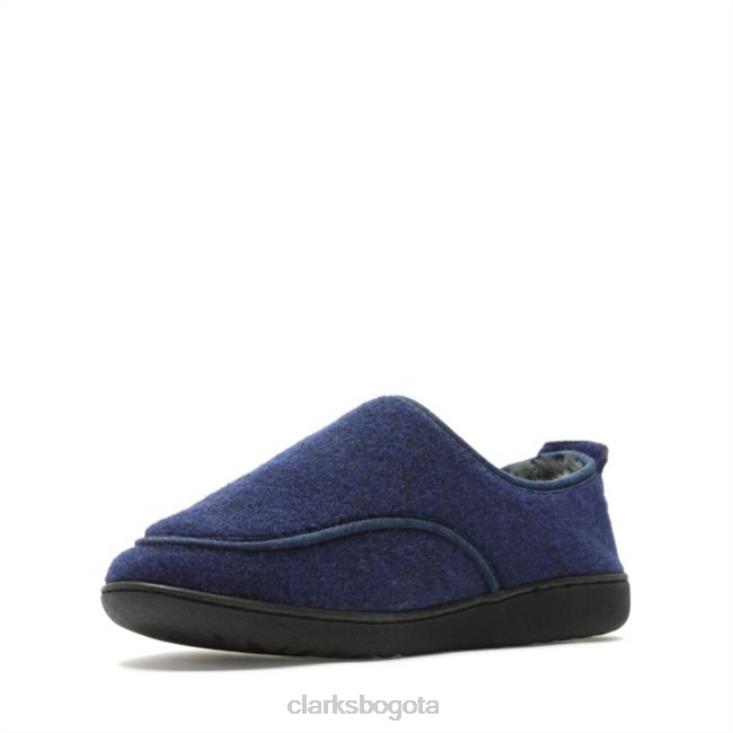 Clarks 0DX8L5504 azul marino clarks king riptape azul marino hombres Armada