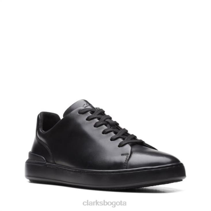 Clarks 0DX8L5520 negro/negro clarks court lite encaje negro/negro hombres negro
