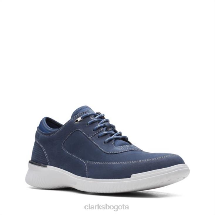 Clarks 0DX8L5522 clarks donaway encaje nubuck azul marino nubuck azul marino hombres nubuck azul marino