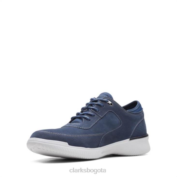 Clarks 0DX8L5522 clarks donaway encaje nubuck azul marino nubuck azul marino hombres nubuck azul marino