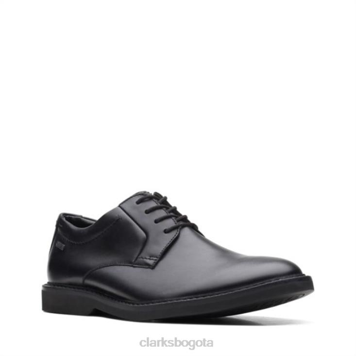 Clarks 0DX8L5530 clarks atticus lt lo gore-tex cuero negro cuero negro hombres cuero negro