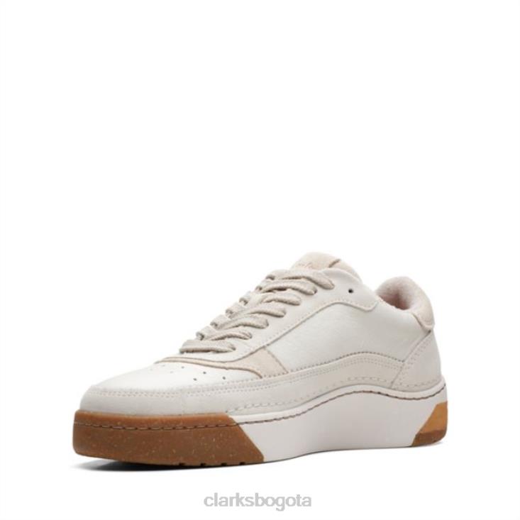 Clarks 0DX8L5532 combi blanco craft corte encaje blanco combi clarks hombres combinación blanca