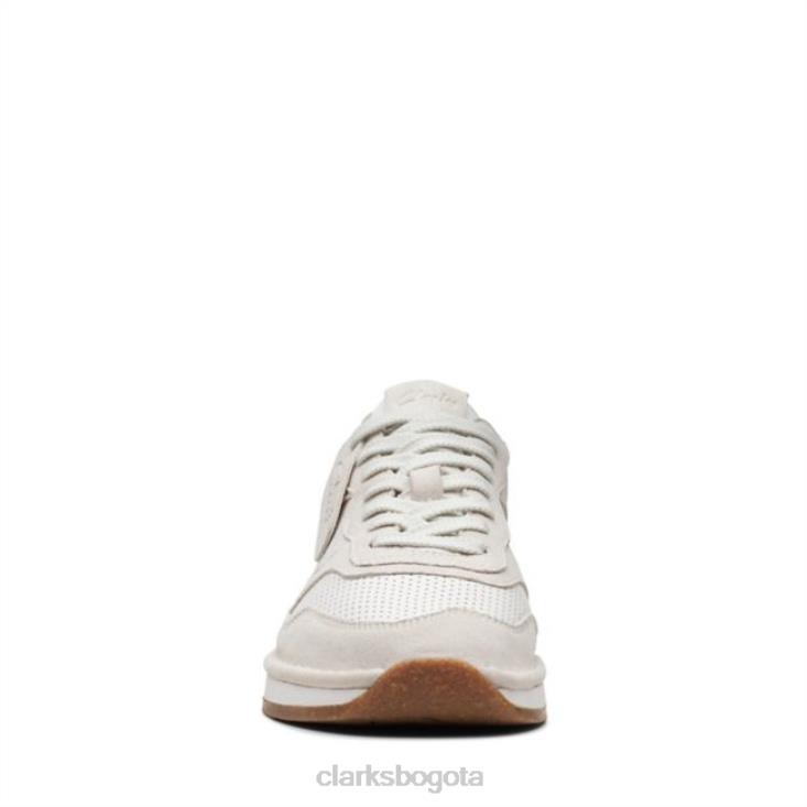 Clarks 0DX8L5541 craft run tor blanco clarks blanco hombres blanco