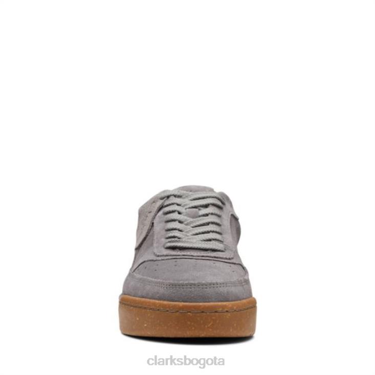 Clarks 0DX8L5543 cordón de corte artesanal gamuza gris clarks gamuza gris unisexo gamuza gris