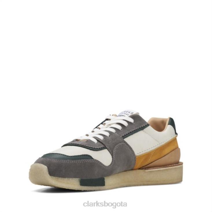 Clarks 0DX8L5546 clarks tor run combinación gris combinación gris hombres combinación gris