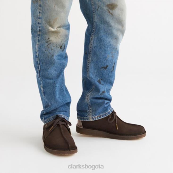 Clarks 0DX8L5552 marrón oscuro clarks desert trek marrón oscuro hombres marron oscuro