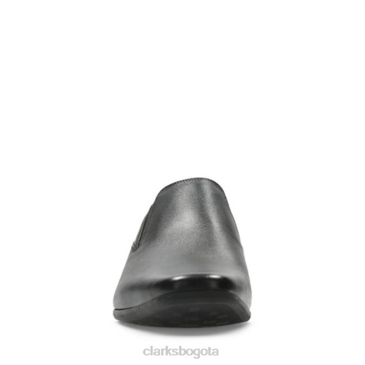 Clarks 0DX8L5574 glement slip cuero negro clarks de cuero negro hombres cuero negro