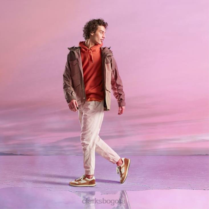 Clarks 0DX8L5587 combi de arenisca clarks craft run tor combi de arenisca hombres combinación de arenisca