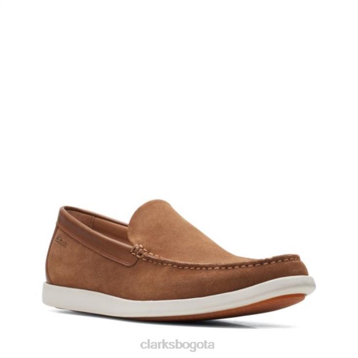 Clarks 0DX8L5588 combi tostado ferius creek combi tostado clarks hombres combinación bronceado