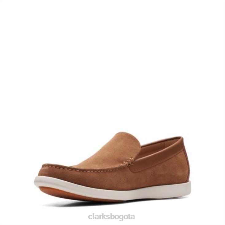 Clarks 0DX8L5588 combi tostado ferius creek combi tostado clarks hombres combinación bronceado