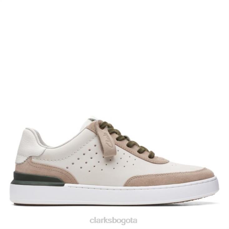 Clarks 0DX8L5591 clarks off white combi hombres combinado blanco roto