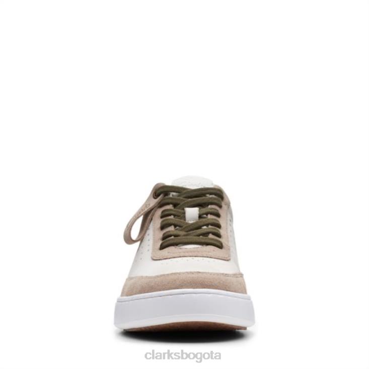 Clarks 0DX8L5591 clarks off white combi hombres combinado blanco roto