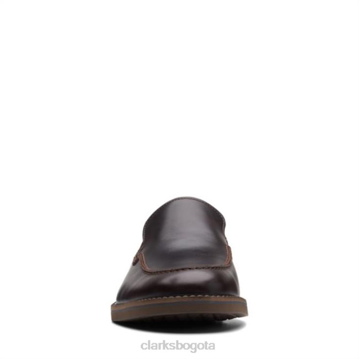 Clarks 0DX8L5592 cuero marrón medio clarks atticus lt edge cuero marrón medio unisexo cuero marrón medio