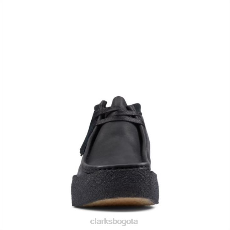 Clarks 0DX8L5609 clarks wallabee cup cuero negro bt cuero negro hombres cuero negro