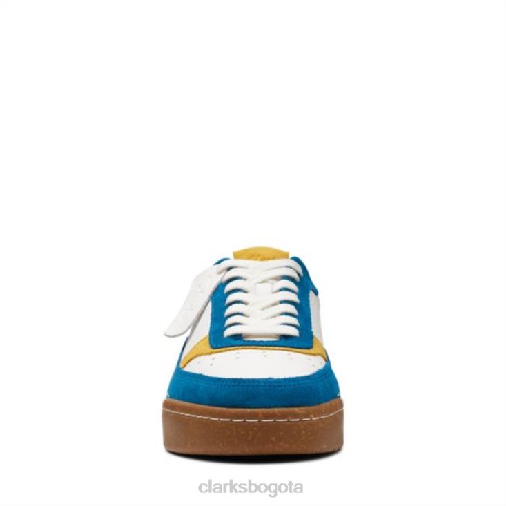 Clarks 0DX8L5611 combinación verde azulado clarks craft court lace combinación verde azulado unisexo combinación verde azulado