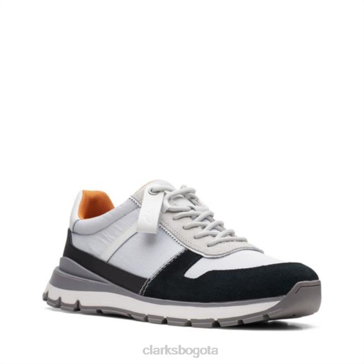 Clarks 0DX8L5616 combinación gris clarks move lite carrera combinación gris hombres combinación gris