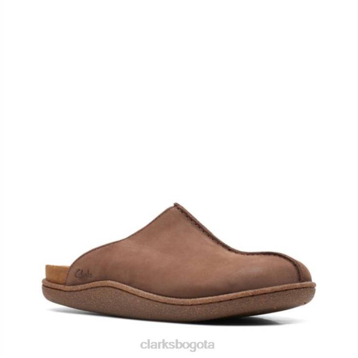 Clarks 0DX8L5632 Nubuck marrón Clarks Pilton Easy Nubuck marrón hombres nubuck marrón