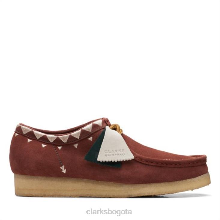 Clarks 0DX8L5636 castaño wallabee castaño clarks hombres castaño