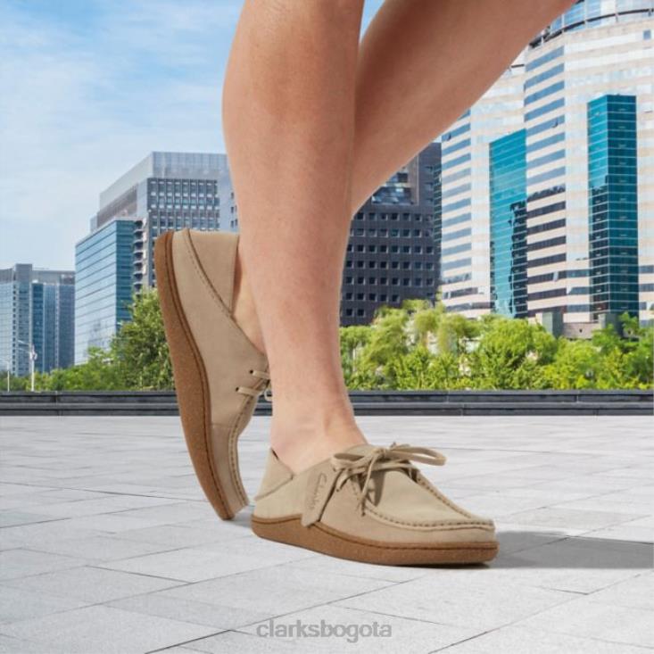 Clarks 0DX8L5642 clarks pilton wallabee gamuza arena gamuza arena hombres gamuza arena