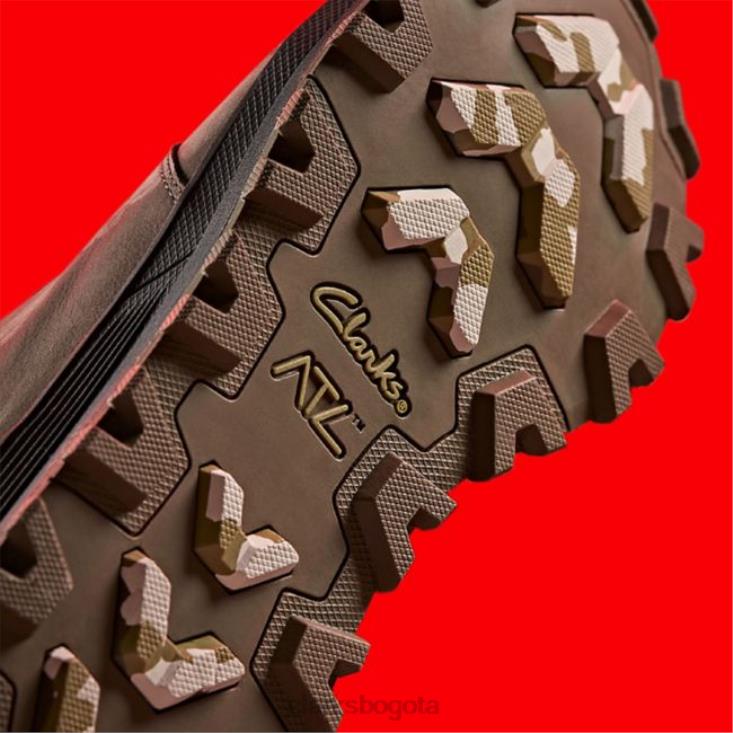 Clarks 0DX8L5657 clarks piedra nubuck atl trek up impermeable piedra nubuck hombres nubuck de piedra