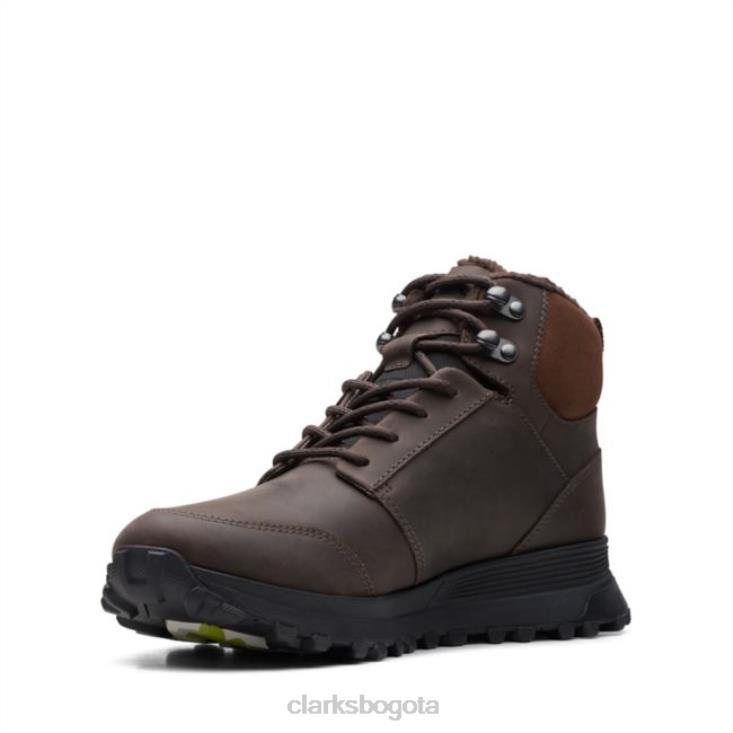 Clarks 0DX8L5665 Clarks cuero con forro cálido marrón atl trek up cuero con forro cálido marrón impermeable hombres cuero marrón cálido