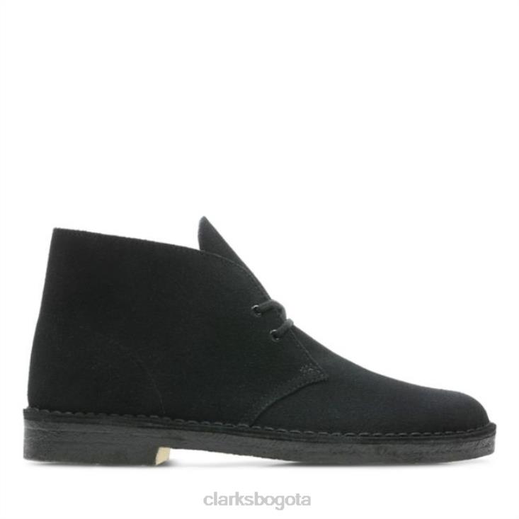 Clarks 0DX8L5669 bota safari ante negro clarks ante negro hombres ante negro