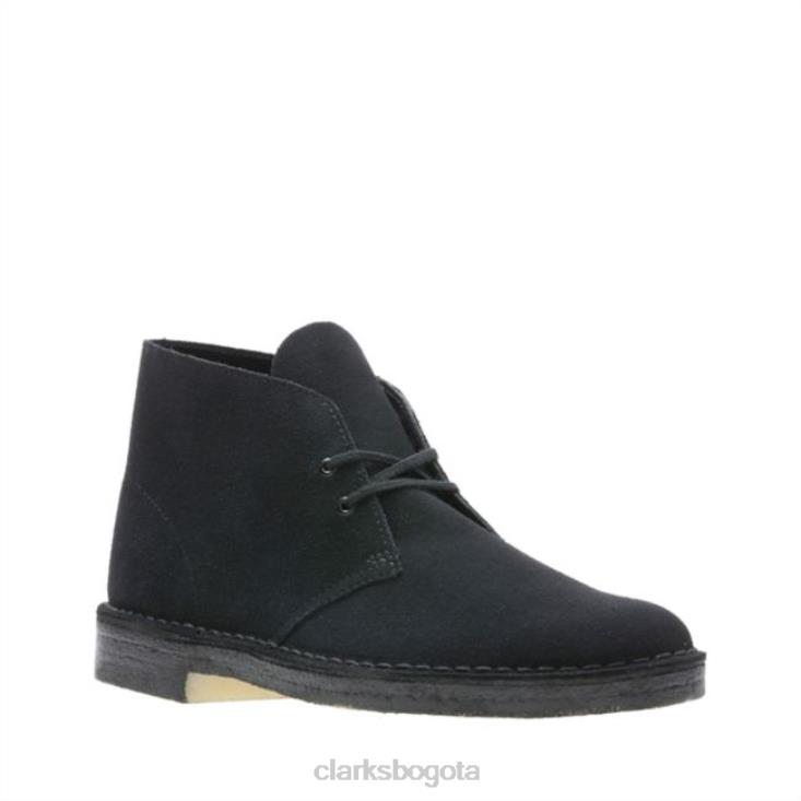 Clarks 0DX8L5669 bota safari ante negro clarks ante negro hombres ante negro