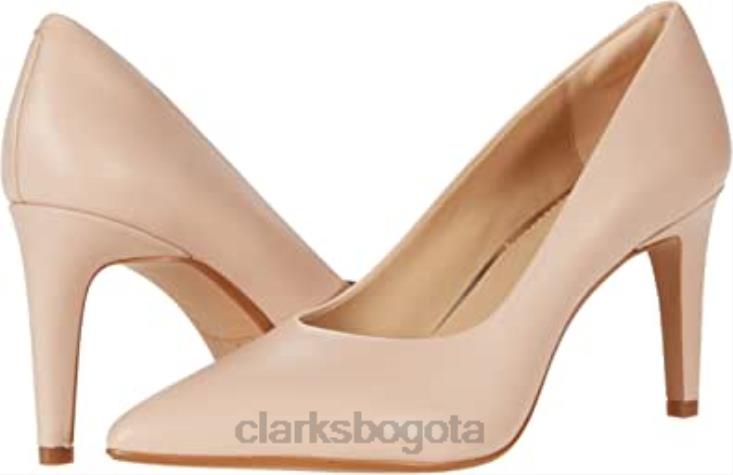 Clarks 0DX8L568 clarks genoa85 corte cuero rosa claro unisexo