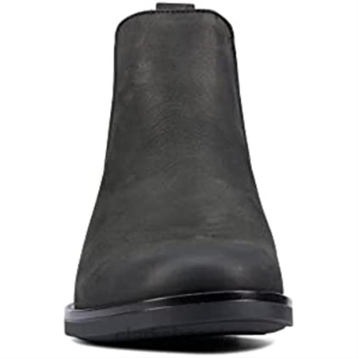 Clarks 0DX8L569 Botas Chelsea Clarks Memi Top de mujer en negro mujer cuero negro