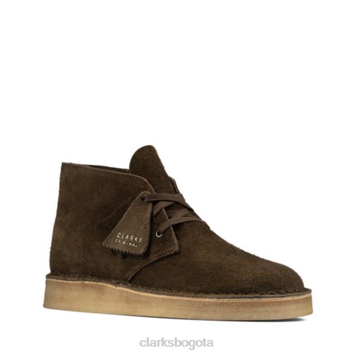 Clarks 0DX8L5695 clarks ante oliva desierto carbón ante oliva unisexo ante oliva