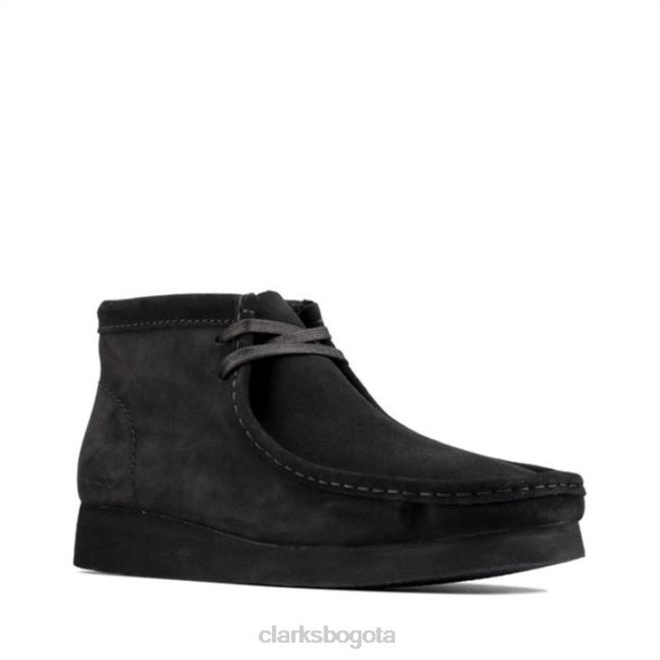 Clarks 0DX8L5696 ante negro clarks wallabee boot2 ante negro hombres ante negro