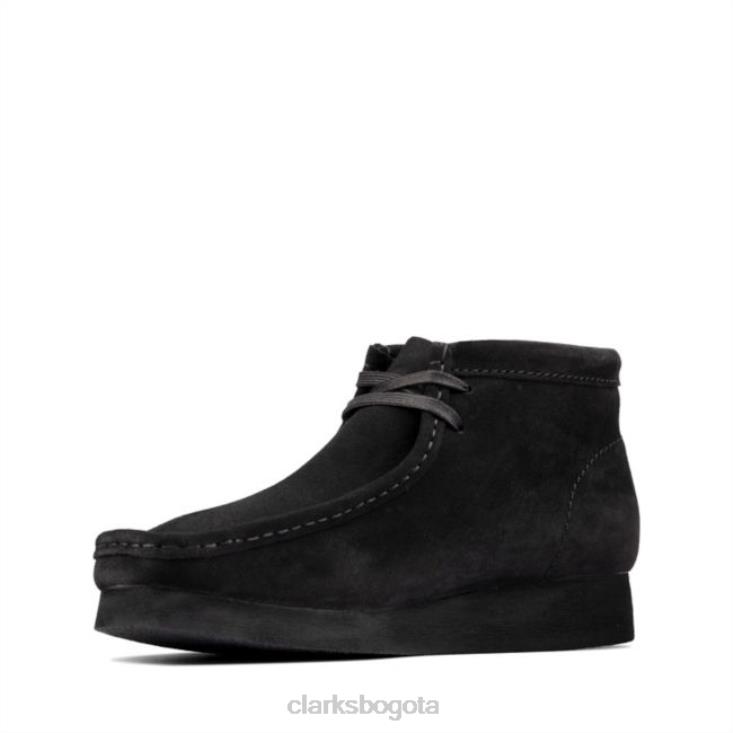 Clarks 0DX8L5696 ante negro clarks wallabee boot2 ante negro hombres ante negro