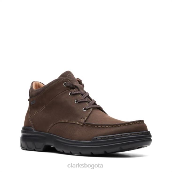 Clarks 0DX8L5706 clarks rockie 2 hi gore-tex nobuck marrón nobuck marrón unisexo nubuck marrón