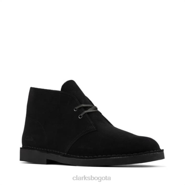 Clarks 0DX8L5709 bota desert 2 ante negro clarks ante negro hombres ante negro