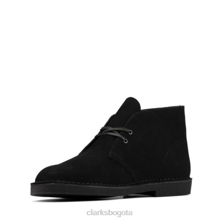 Clarks 0DX8L5709 bota desert 2 ante negro clarks ante negro hombres ante negro