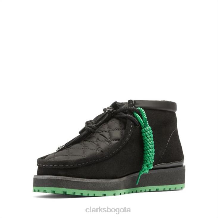 Clarks 0DX8L5711 monwallabee negro/verde clarks negro/verde hombres verde negro