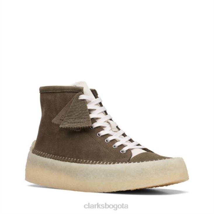 Clarks 0DX8L5713 Caravana del ejército de Clarks a mitad del ejército hombres ejército