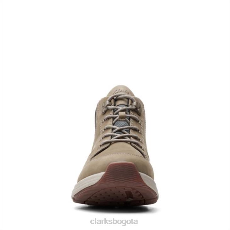 Clarks 0DX8L5718 ola 20 hi sage combi sage combi clarks hombres combinación de salvia