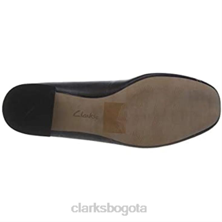 Clarks 0DX8L572 zapatos de tacón marilyn leah de cuero negro para mujer clarks mujer cuero negro