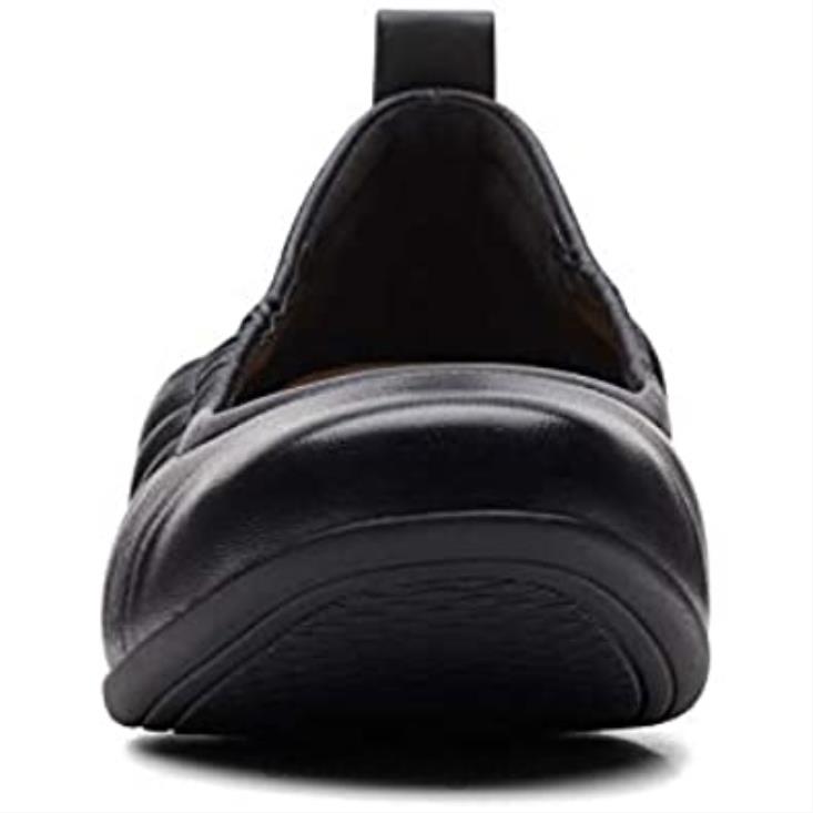 Clarks 0DX8L575 clarks un darcey vibe cuero negro unisexo cuero negro